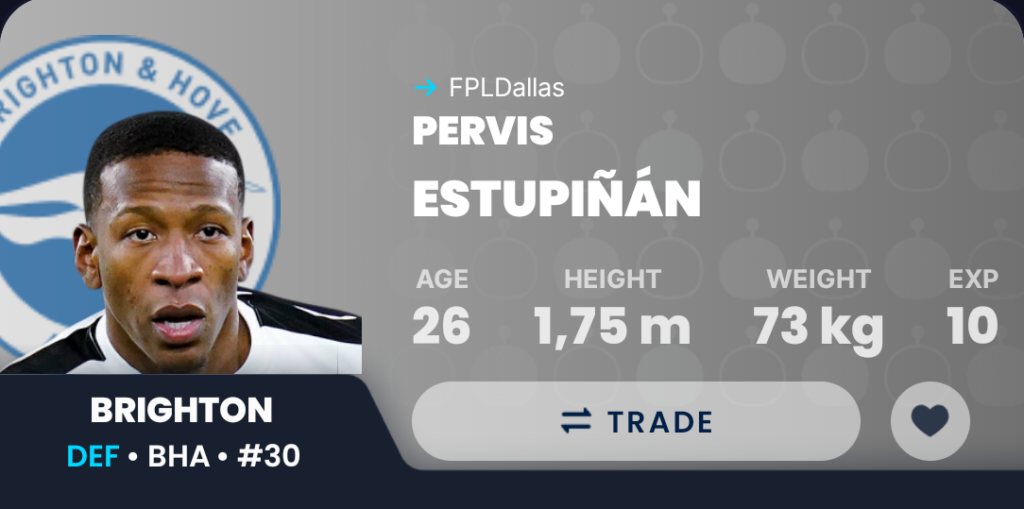 Draft Fantasy GW13- Estupinan