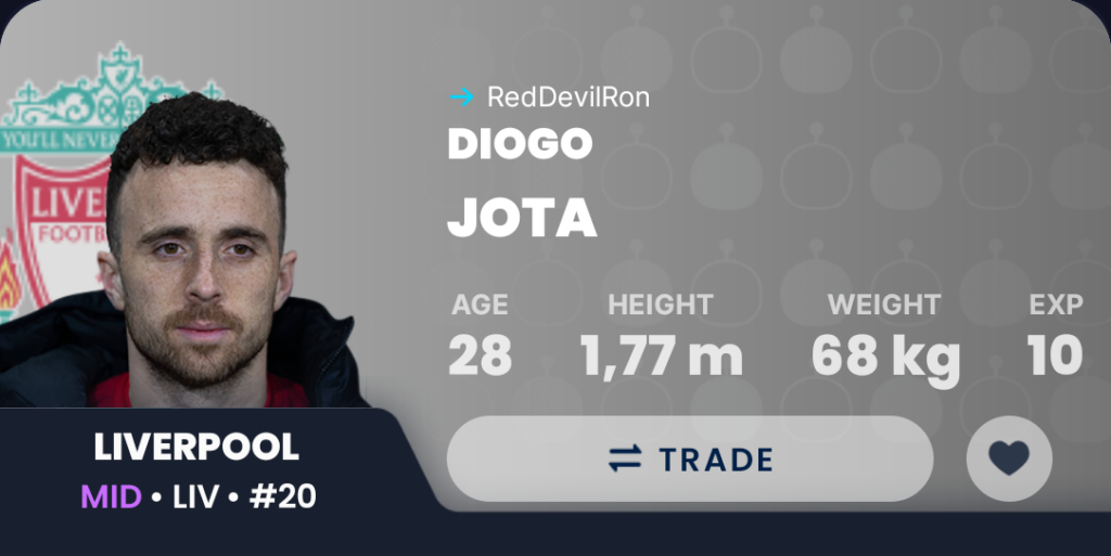 Draft Fantasy GW17- Diogo Jota