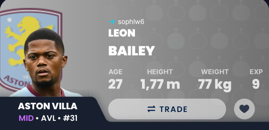 Draft Fantasy GW20- Leon Bailey