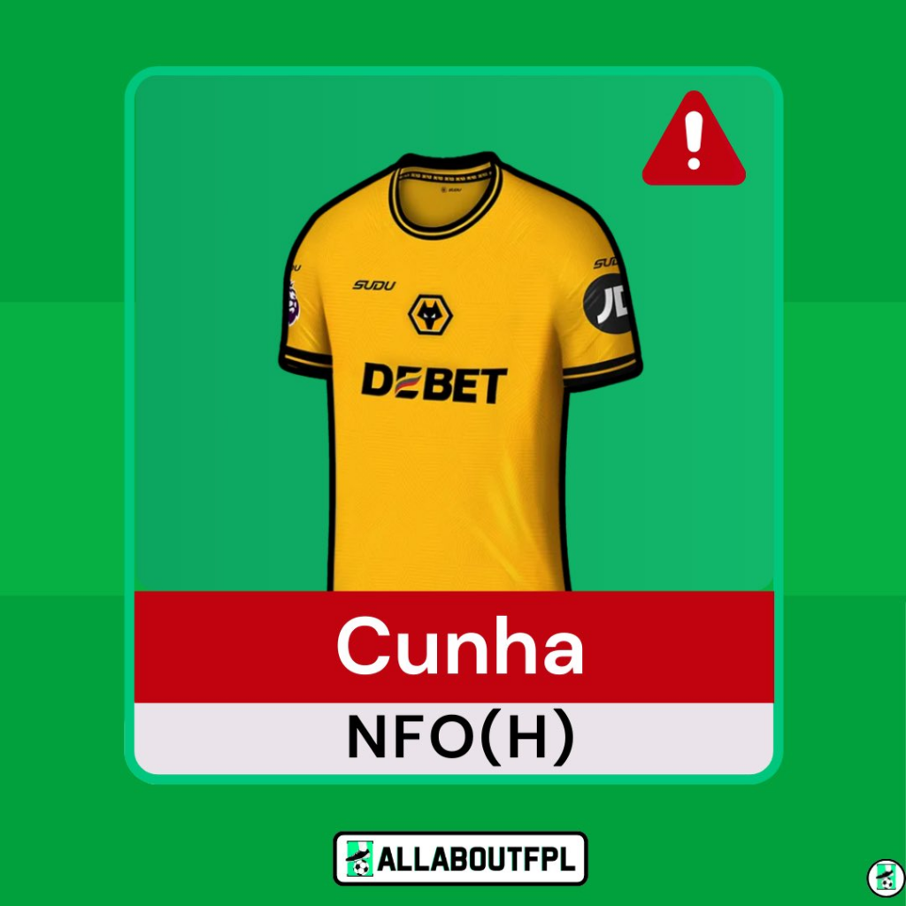 Cunha update Ahead of FPL GW20