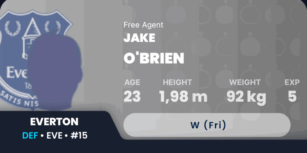 Sleeper GW35 Draft Fantasy - O Brien