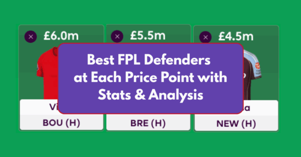 Best FPL Defenders at Each Price Point for the 2025/26 Season