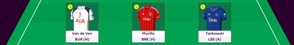 FPL GW1 Scout Picks Defenders