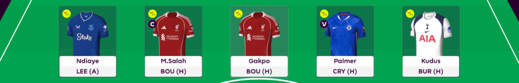 FPL GW1 Scout Picks Midfielders