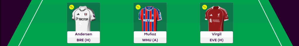 FPL GW5 Scout Picks Defenders