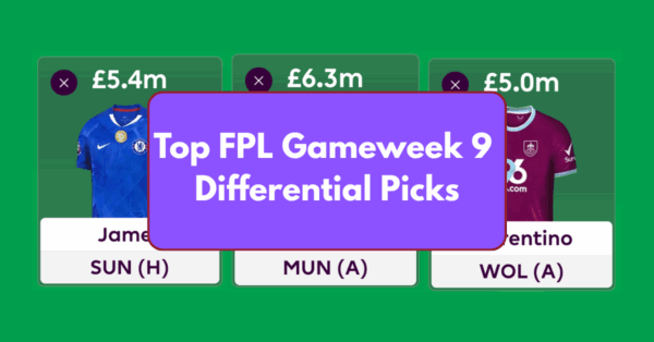 Top FPL GW9 Differential Picks to Target Ahead of GW9 Deadline