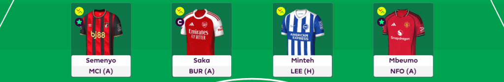 FPL GW10 Scout Picks Midfielders