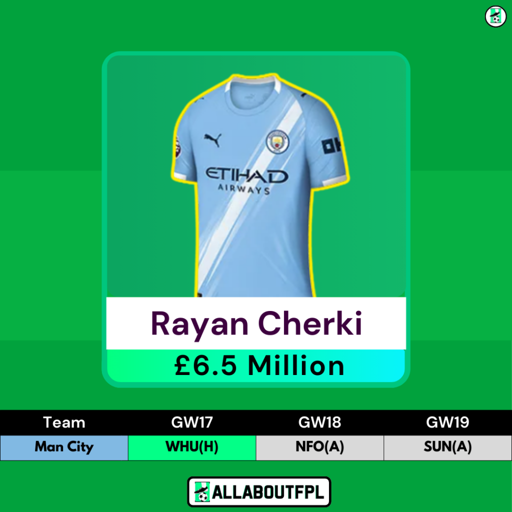 Best Mbeumo Replacements Ahead of FPL GW17 - Cherki 