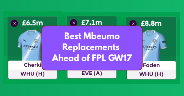 Best Mbeumo Replacements to Consider ahead of FPL GW17