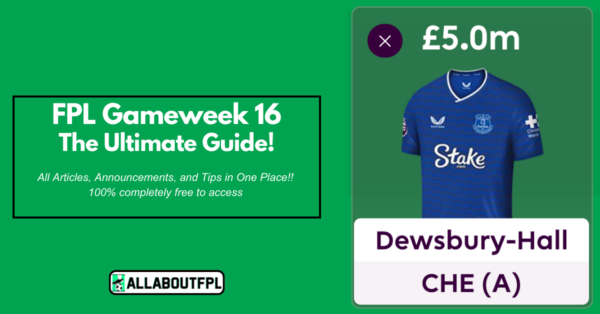 FPL GW16 Ultimate Guide: Tips, Differentials, Captaincy & More