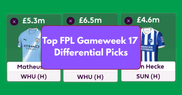 Top FPL GW17 Differential Picks to Target Ahead of Deadline