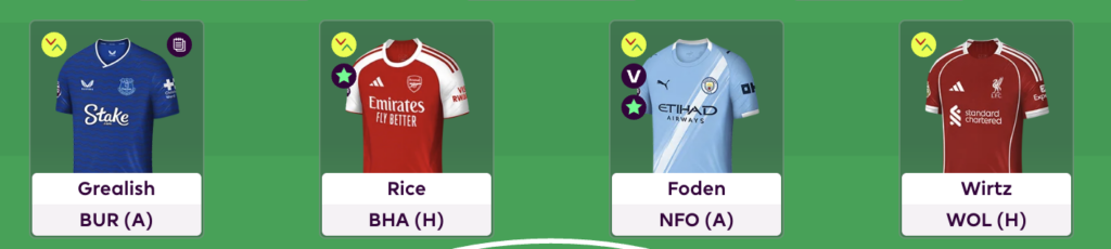 FPL GW18 Scout Picks Midfielders