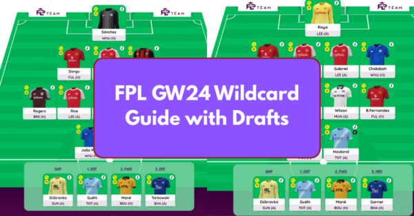 FPL GW24 Wildcard Team – Tips, Players to Target and Best Drafts