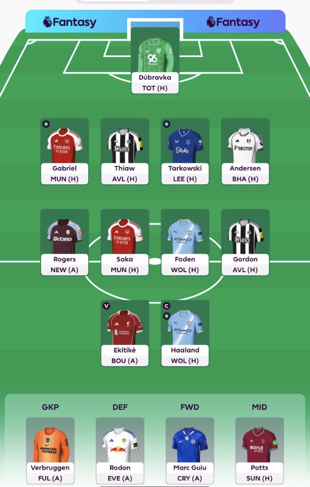 FPL GW23 Team Reveal