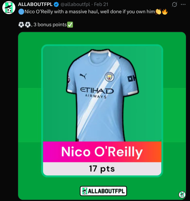 O'reilly FPL
