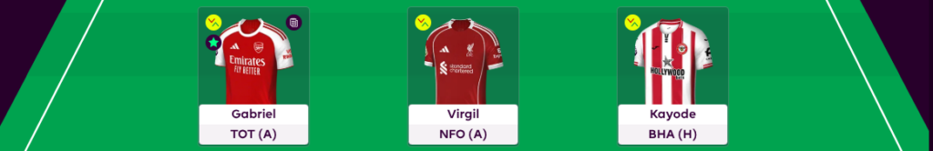 FPL GW27 Scout Picks Defenders