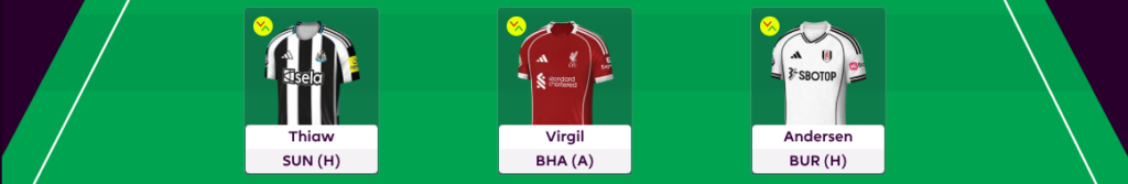 FPL GW31 Scout Picks Defenders