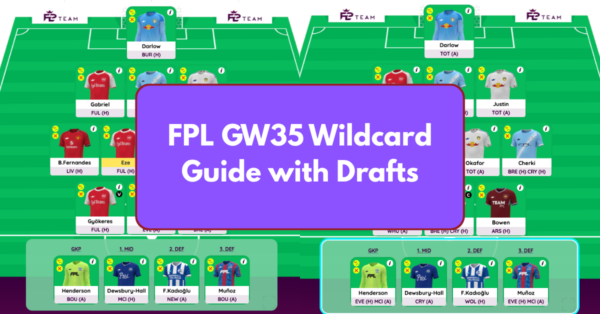 FPL GW35 Wildcard Team & Drafts to Consider | Wildcard Guide