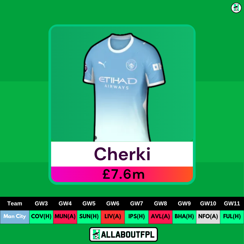 FPL Gameweek 3 Transfer Tips: Players to BUY - Cherki