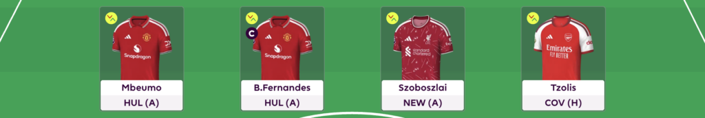 FPL GW1 Scout Picks - Midfielders