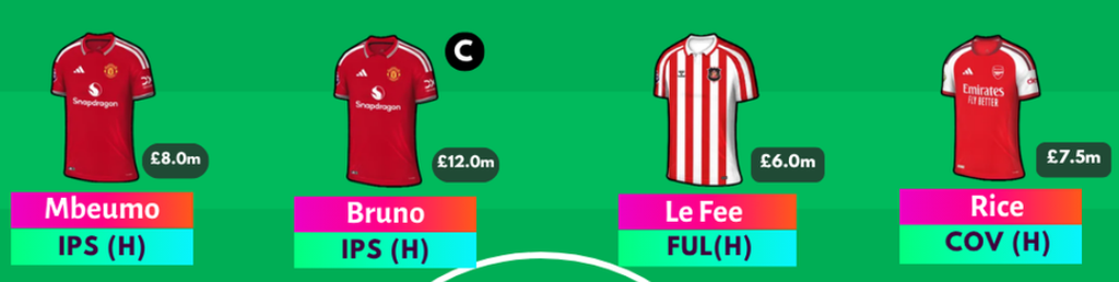 FPL GW2 Scout Picks - Midfielders